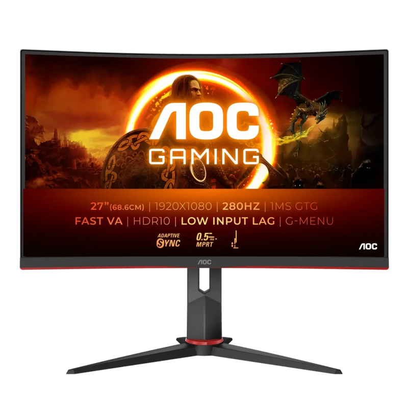 AOC C27G2Z3/BK Monitorius | 27", FHD, VA, 240Hz