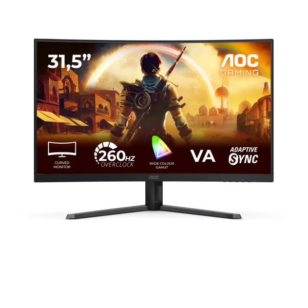 AOC C32G42ZE Monitorius | 31.5", FHD, Curved VA, 260 Hz