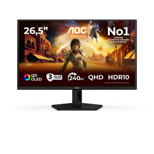 AOC Q27G41ZDF Monitorius | 27", QHD, OLED, 240 Hz