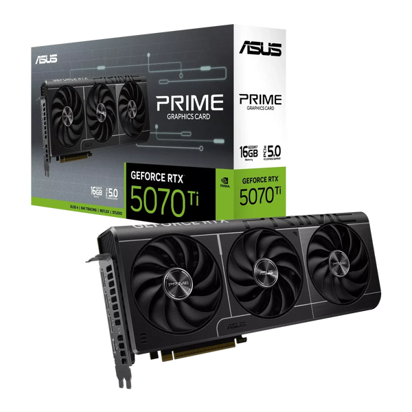 ASUS PRIME GeForce RTX 5070 Ti GPU Vaizdo Plokštė | 16GB, GDDR7