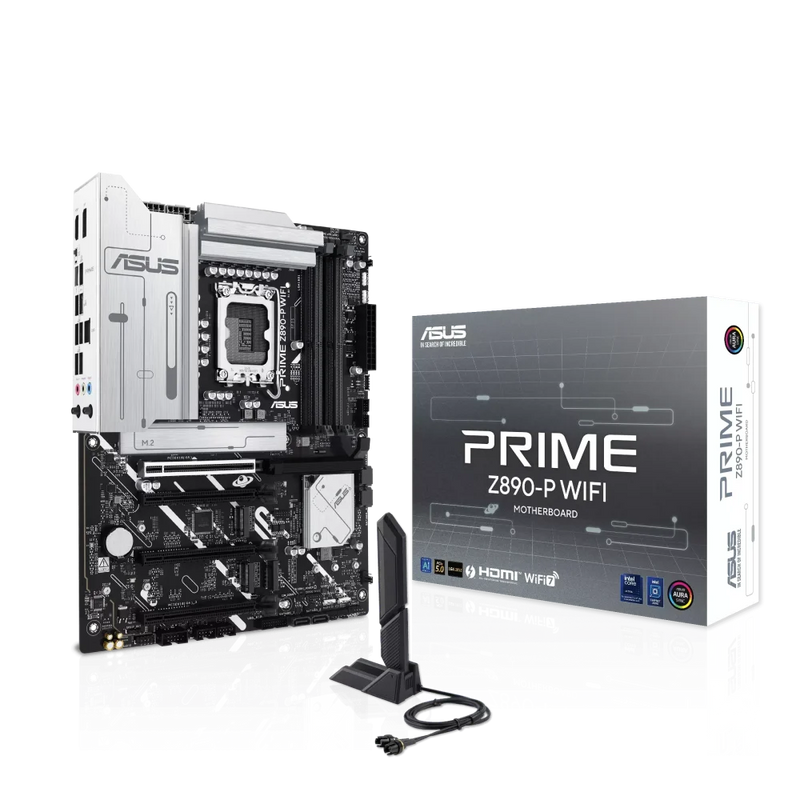 ASUS PRIME Z890-P WIFI Pagrindinė Plokštė | ATX, LGA1851, DDR5