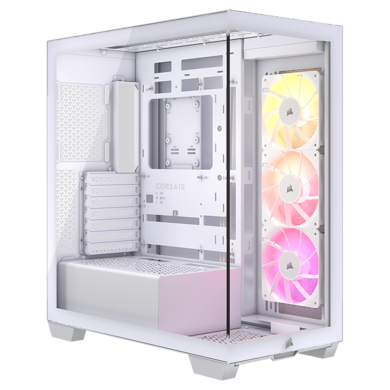 Corsair 3500X ARGB Kompiuterio Korpusas | White