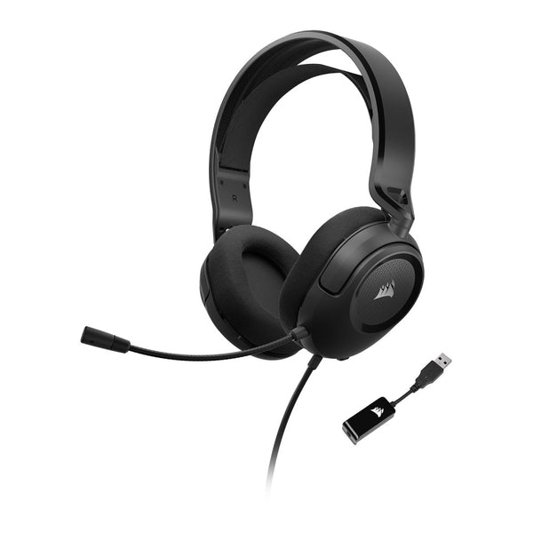 Corsair HS35 SURROUND v2 Žaidimų Ausinės | Carbon