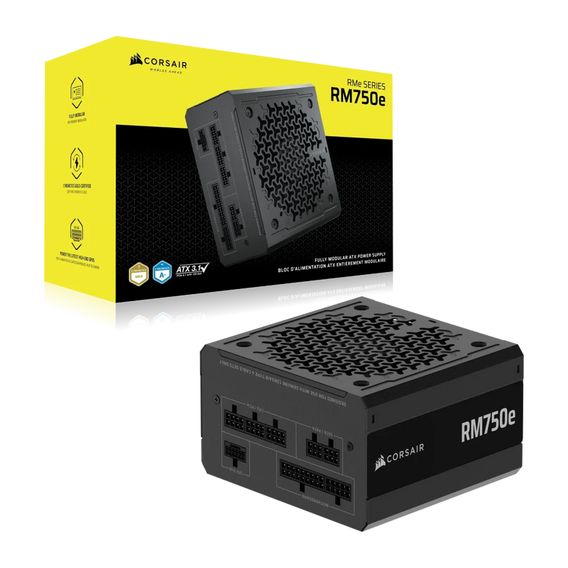 Corsair RMe Series RM750e PSU Maitinimo Blokas | 750W, 80 Plus Gold