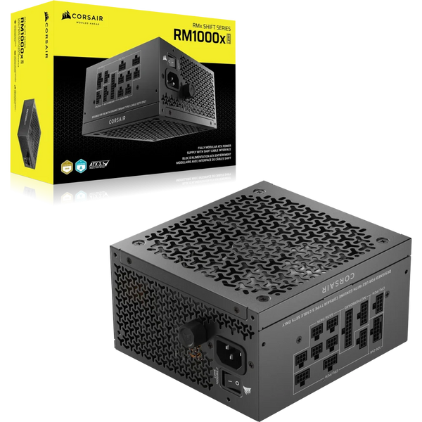 Corsair RMx Shift Series RM1000x (2025) PSU Maitinimo Blokas | 1000W, 80 Plus Gold
