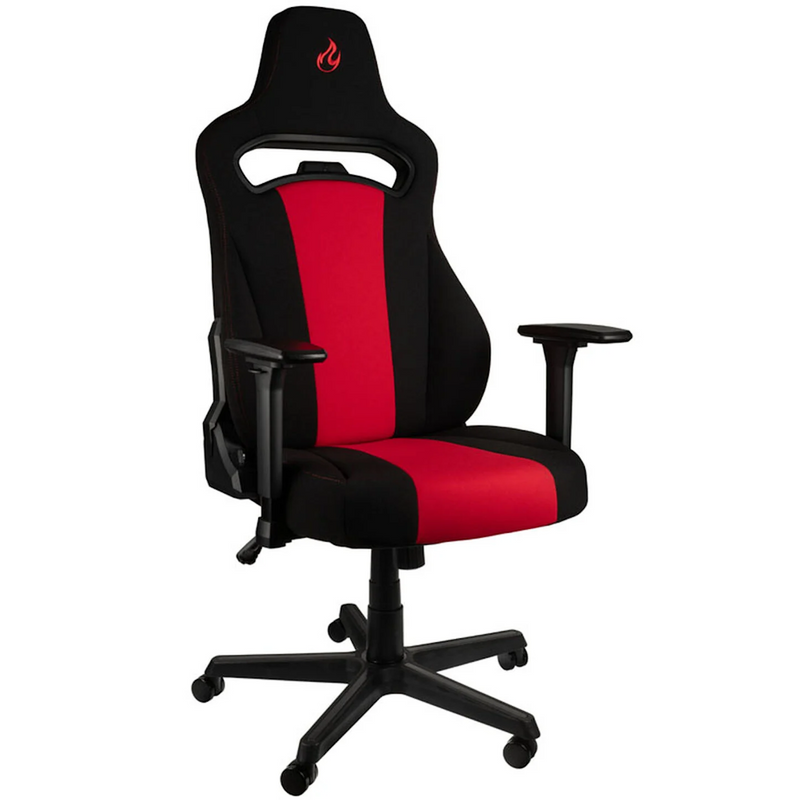 DĖMESIO! PREKĖ IŠ EKSPOZICIJOS! Nitro Concepts E250 Kėdė | Inferno Red, Medžiaginė