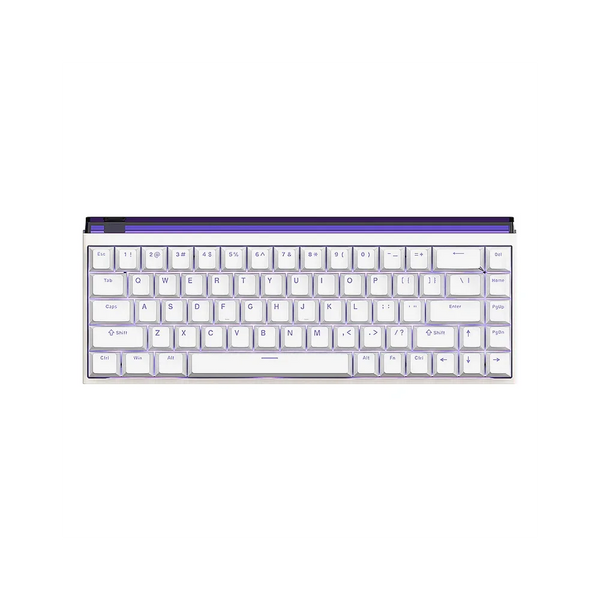 FGG Madlions NANO68 HE Žaidimų Klaviatūra | White, Magnetic Amber Pro