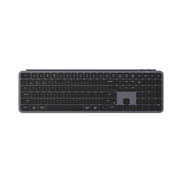Keychron B6 Pro Wireless Belaidė Klaviatūra | Space Grey, Membraninė