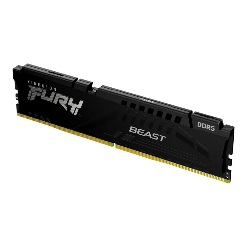 KINGSTON FURY Beast 16GB DDR5 RAM Atmintis | 5600 MT/s, CL36, 1x16GB, Black