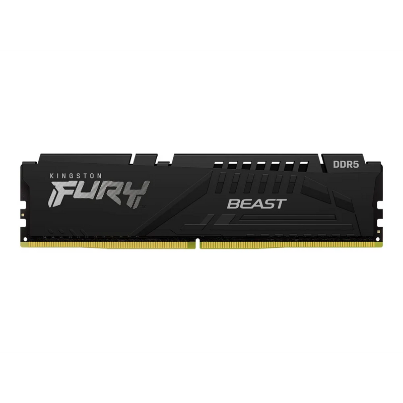 KINGSTON FURY Beast 16GB DDR5 RAM Atmintis | 6000 MT/s, CL36, 1x16GB, Black