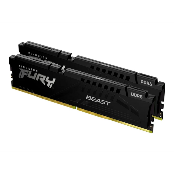KINGSTON FURY Beast 32GB DDR5 RAM Atmintis | 6400 MT/s, CL32, 2x16GB, Black