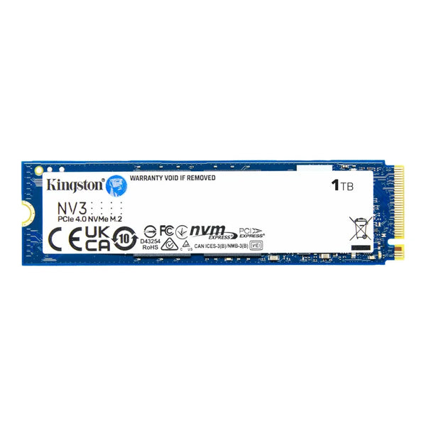KINGSTON NV3 SSD Atmintis | 1TB, m.2 NVMe