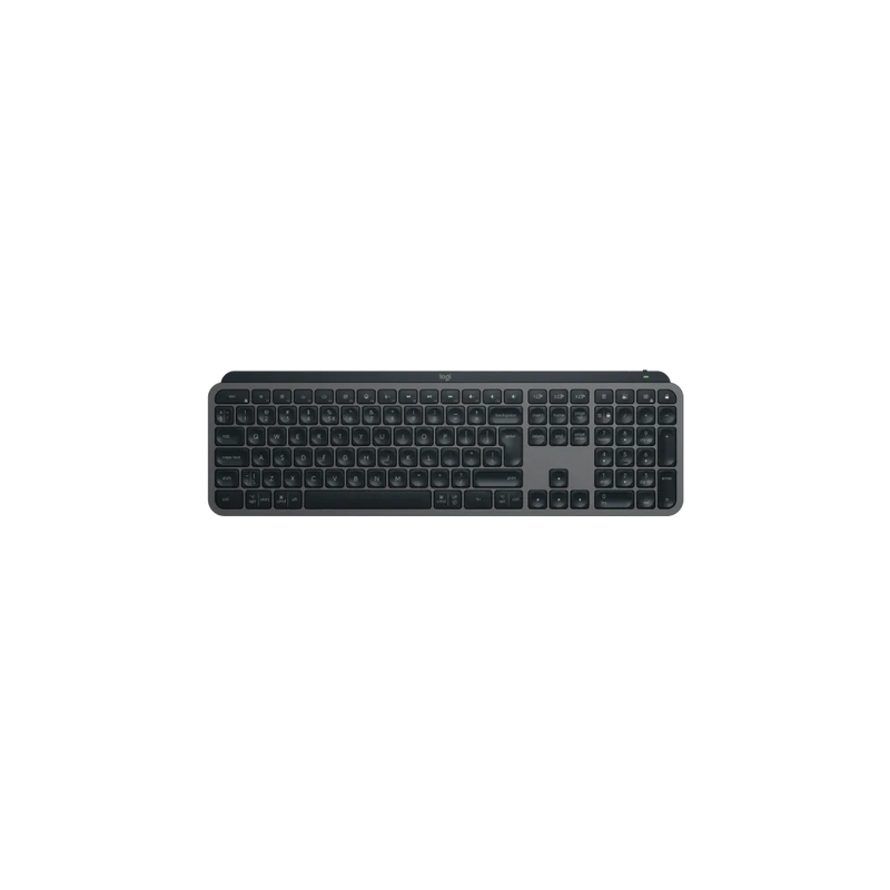 Logitech MX Keys S Wireless Belaidė Klaviatūra | Graphite, Membraninė