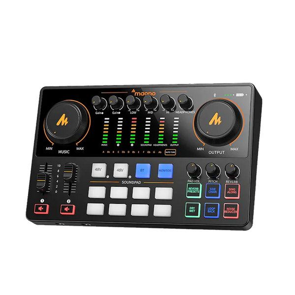 maono Caster E2 Gen 2 Audio Mixer & Interface Garso Plokštė | Black