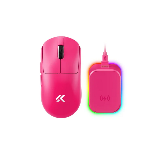 MCHOSE A7 V2 Pro+ Wireless Belaidė Žaidimų Pelė | Rose Red