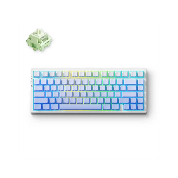 MCHOSE G75 Pro Wireless Belaidė Žaidimų Klaviatūra | Glacier Gradient, Huano Matcha Latte V2