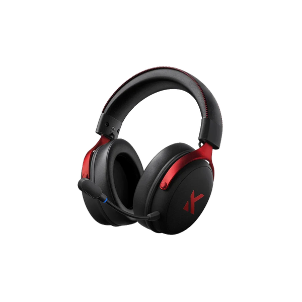 MCHOSE V9 Pro Wireless Belaidės Žaidimų Ausinės | Black Red