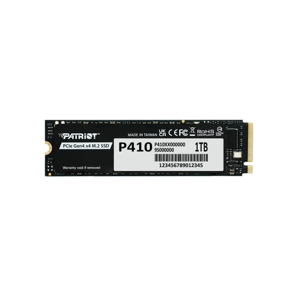 PATRIOT P410 SSD Atmintis | 1TB, m.2 NVMe