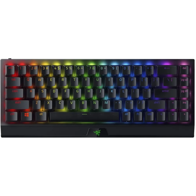 RAZER BlackWidow V3 Mini HyperSpeed Wireless Belaidė Žaidimų Klaviatūra | Black, Green Clicky