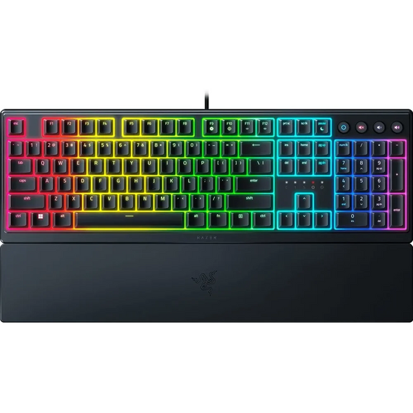 RAZER Ornata V3 Žaidimų Klaviatūra | Black, Membraninė