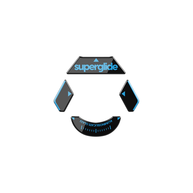 Superglide 1 Type-S Mouse Feet | Black, Logitech G900 & G903