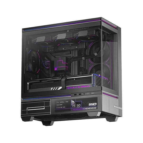 Thermalright TL-M10 Vision Kompiuterio Korpusas | Black