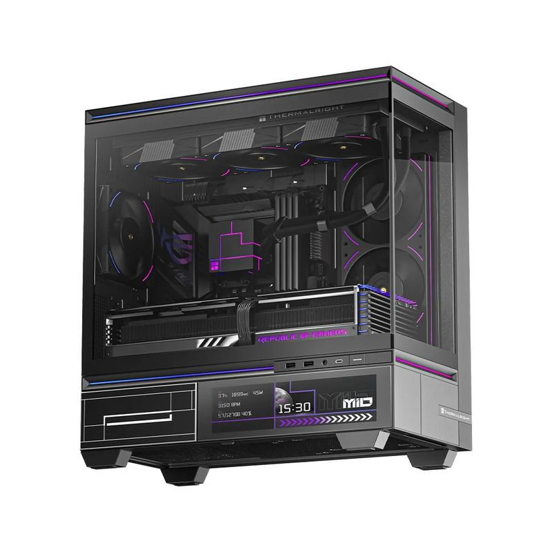 Thermalright TL-M10 Vision Kompiuterio Korpusas | Black