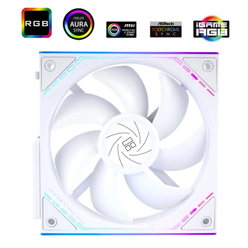 Thermalright TL-M12QW PWM ARGB Ventiliatorius | White