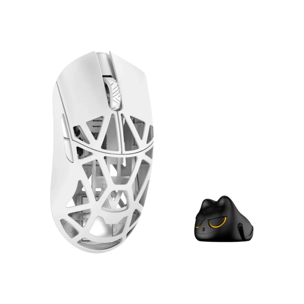 WLMouse Beast X Pro Wireless Belaidė Žaidimų Pelė | Milky White, Solid