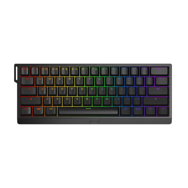 Wooting 60HE+ Žaidimų Klaviatūra | Black, Lekker L60 V1.5, ABS Case