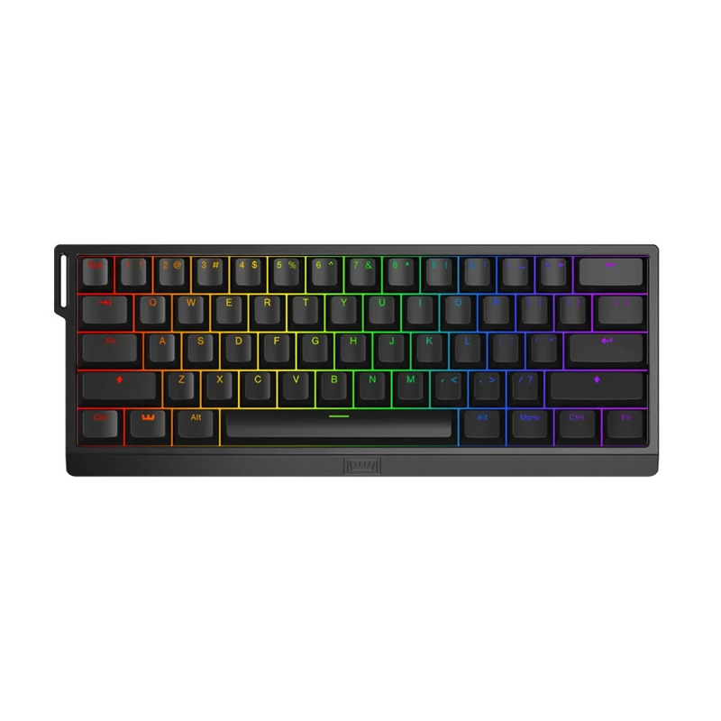 Wooting 60HE+ Žaidimų Klaviatūra | Black, Lekker L60 V1.5, ABS Case